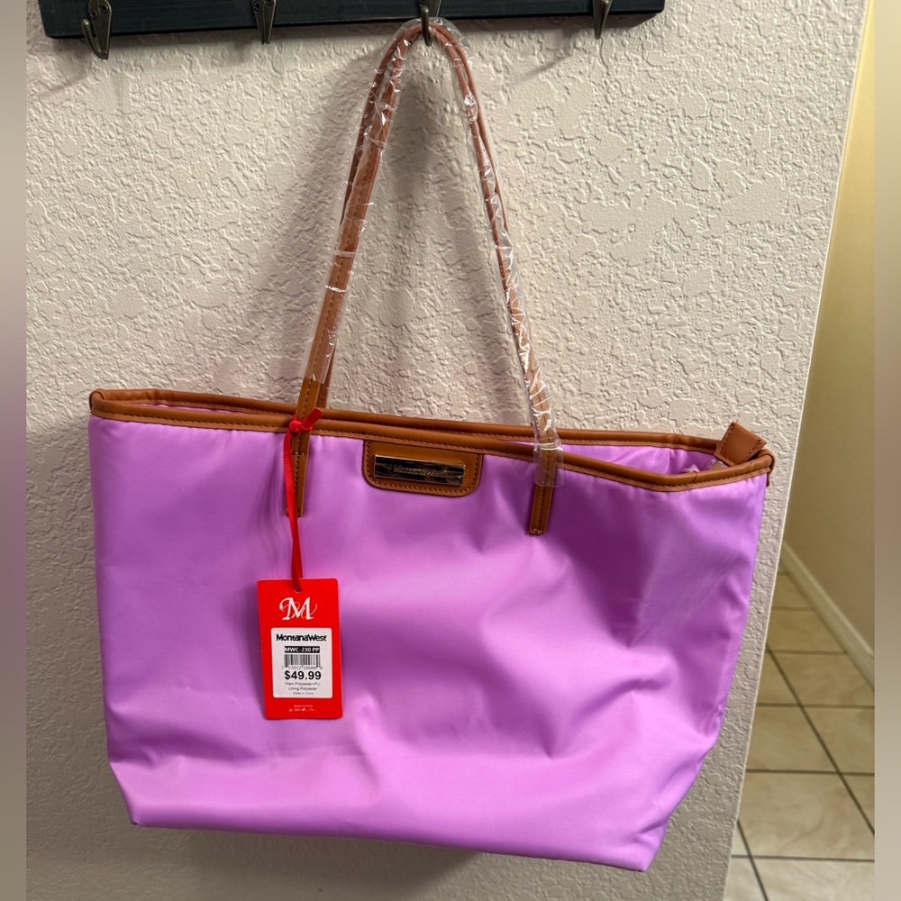 NWT Montana West Nylon Tote Bag